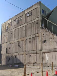 姫路市にてビルの外壁改修・塗装工事 施工前